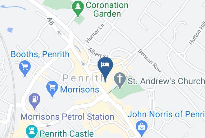 Cumbria - The George Hotel Maps
