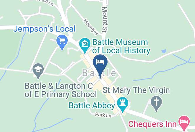 East Sussex - The George Hotel Maps