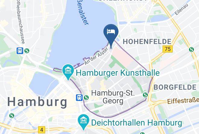 Stadt Hamburg - The George Hotel Hamburg Maps