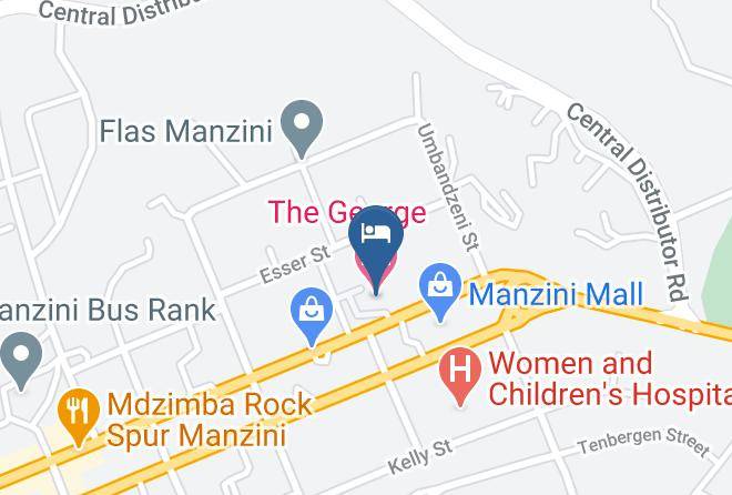 Manzini - The George Hotel Maps