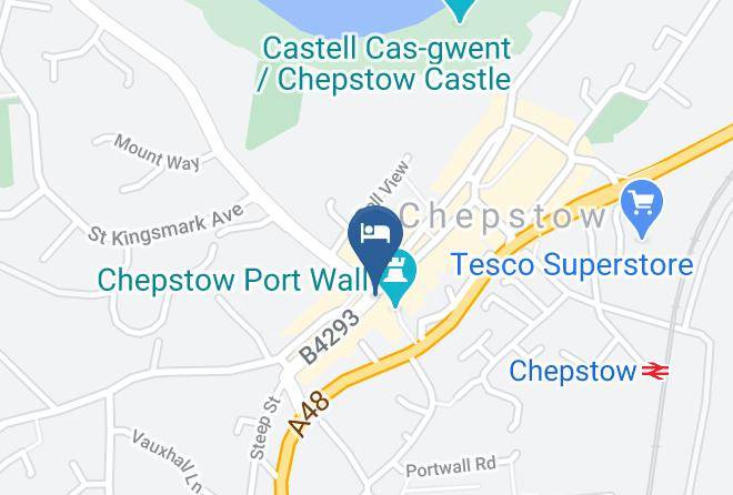 The George Hotel Map