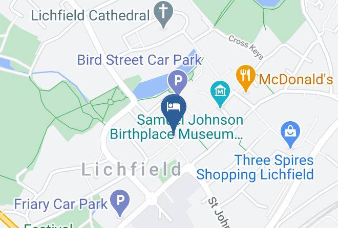 Staffs - The George Hotel Maps