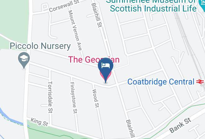 North Lanarkshire - The Georgian Hotel Maps
