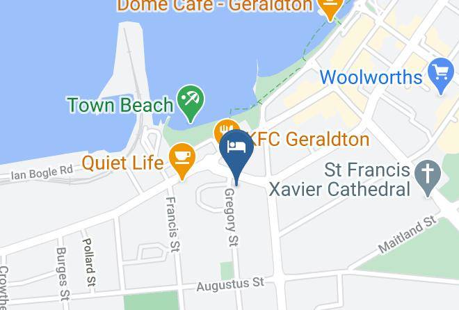 Greater Geraldton - The Geraldton Hotel Maps