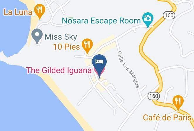 The Gilded Iguana Map