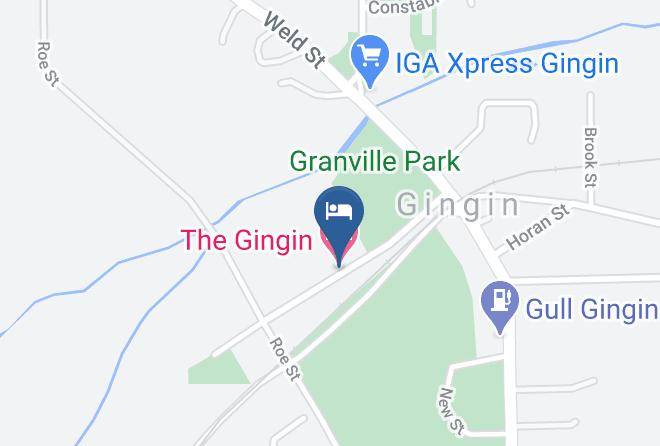 Gingin - The Gingin Hotel Maps