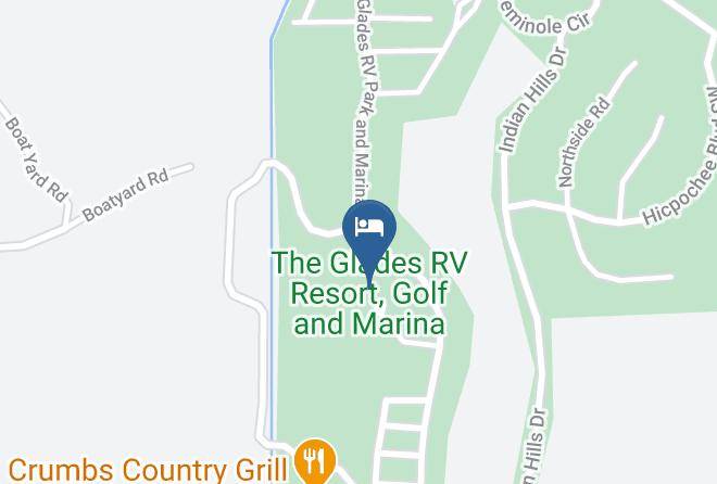 Glades - The Glades Rv Resort Golf And Marina Maps