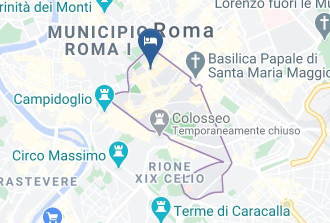 Rome - The Glam Hotel Maps