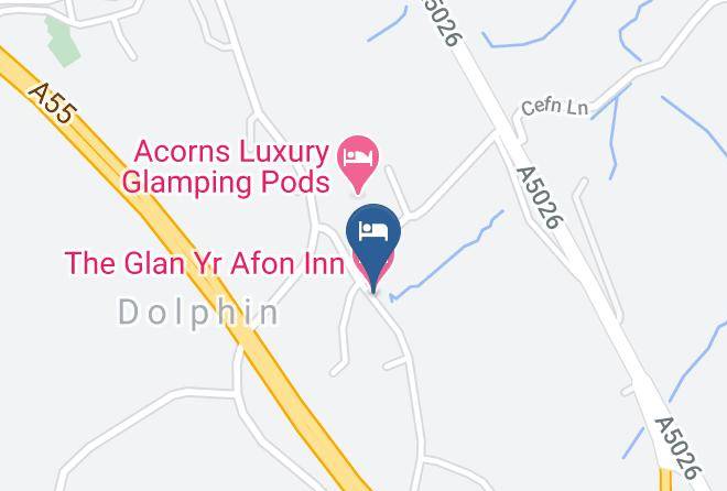 Flintshire - The Glan Yr Afon Inn Maps