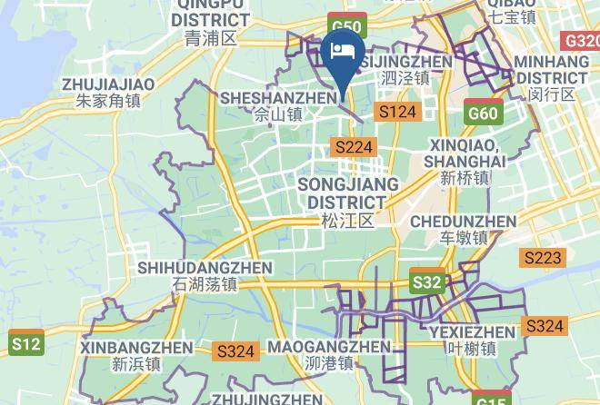 Songjiang District - The Gleetour Hotel Maps
