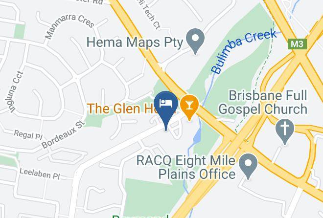Brisbane - The Glen Hotel And Suites Maps