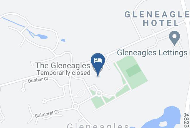 Perth And Kinross - The Gleneagles Hotel Maps