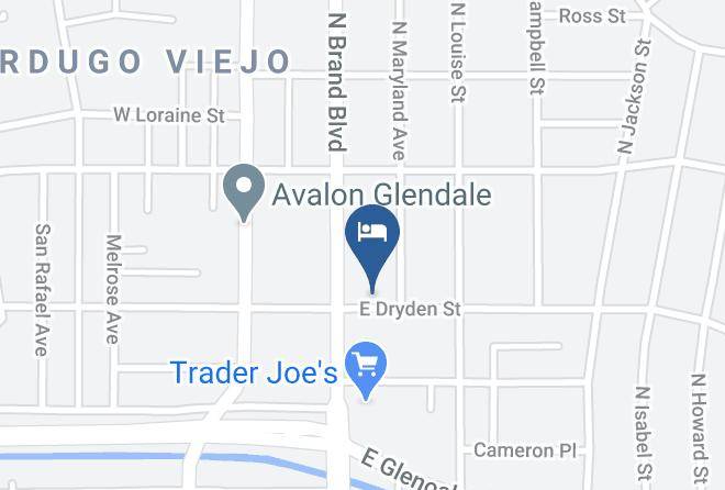 Los Angeles - The Glenmark Glendale A Tribute Portfolio Hotel Maps