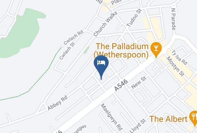 Conwy - The Glenthorne Hotel Maps