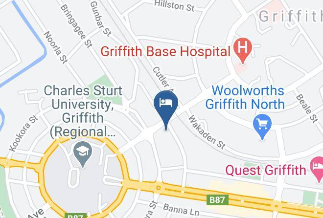 Griffith - The Globe Backpackers Maps