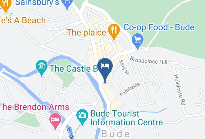 Cornwall - The Globe Hotel Maps