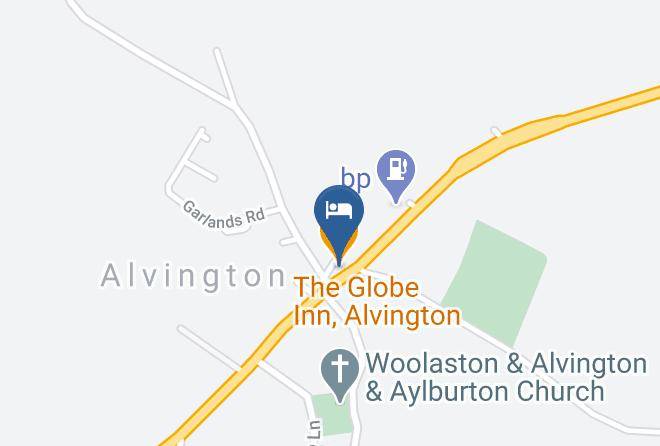 Glos - The Globe Inn Alvington Maps