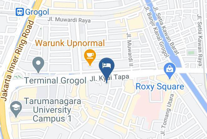 West Jakarta - The Gloria Suites Jakarta Maps