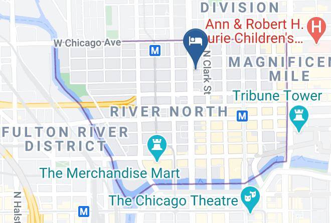 Cook - The Godfrey Hotel Chicago Maps