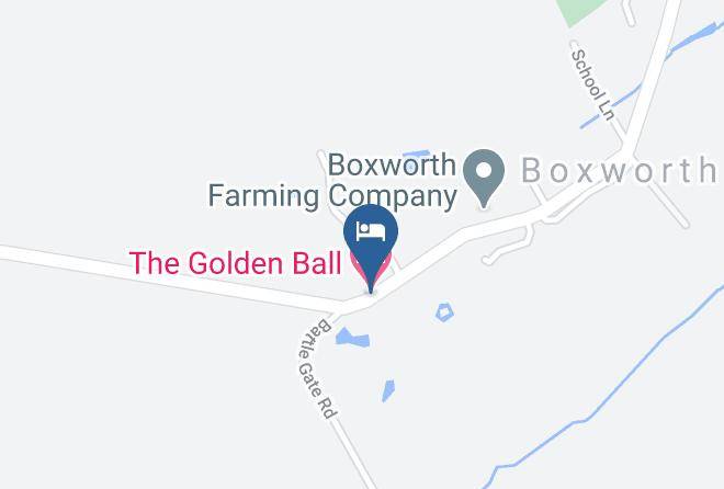 Cambridgeshire - The Golden Ball Hotel Maps