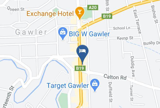 Gawler - The Golden Fleece Hotel Maps