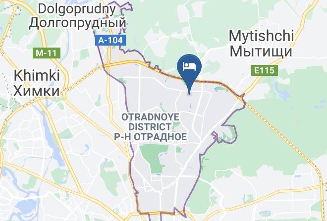 Moscow - The Golden Fleece Maps