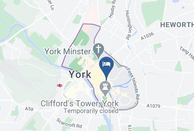 York - The Golden Fleece Maps