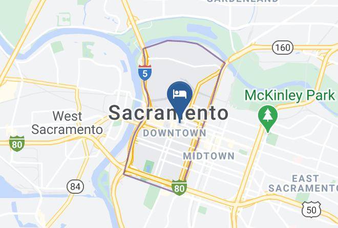 Sacramento - The Golden Hotel Maps