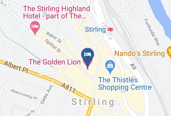 Stirling - The Golden Lion Hotel Maps