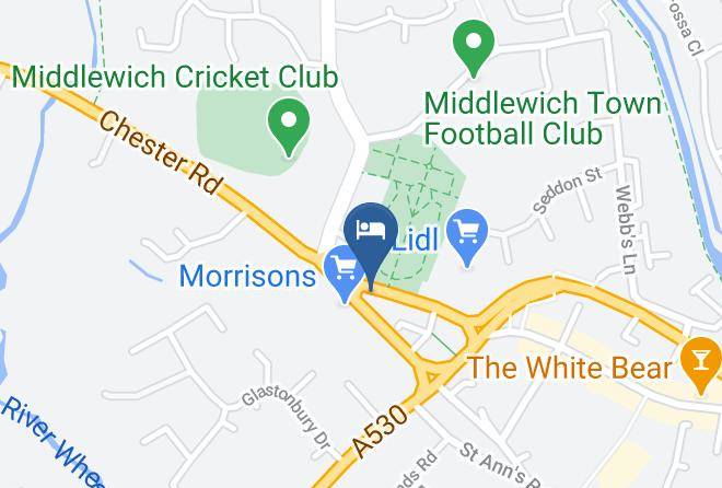 Cheshire East - The Golden Lion Hotel Middlewich Maps