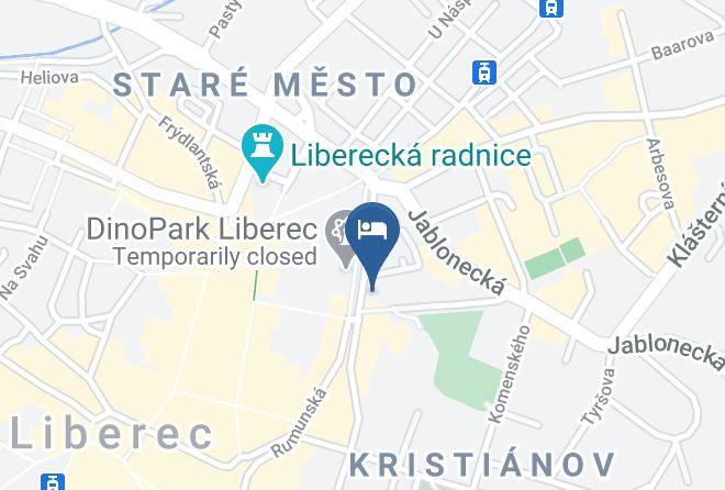 Liberec - The Golden Lion Zlaty Lev Clarion Grandhotel Maps