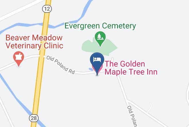 Oneida - The Golden Maple Tree Inn Maps