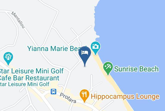 Cyprus - The Golden Star Hotel Maps