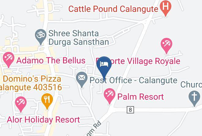 Bardez - The Golden Suites & Spa Maps