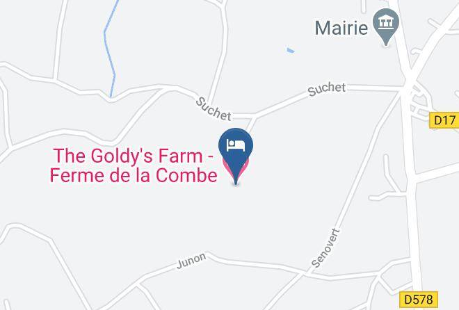 Ardeche - The Goldy's Farm Ferme De La Combe Maps