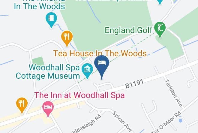 Lincs - The Golf Hotel Maps