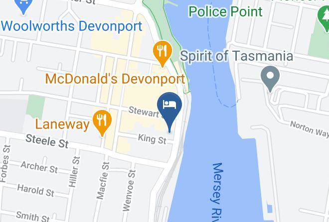 Devonport - Alexander Hotel Maps