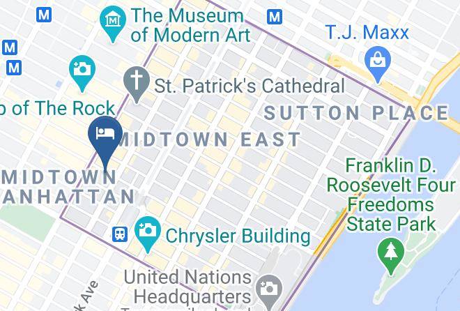 New York - The Gotham Hotel Ny Maps