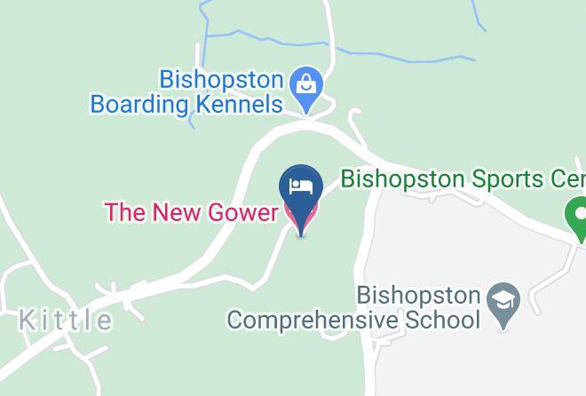 The New Gower Hotel Map