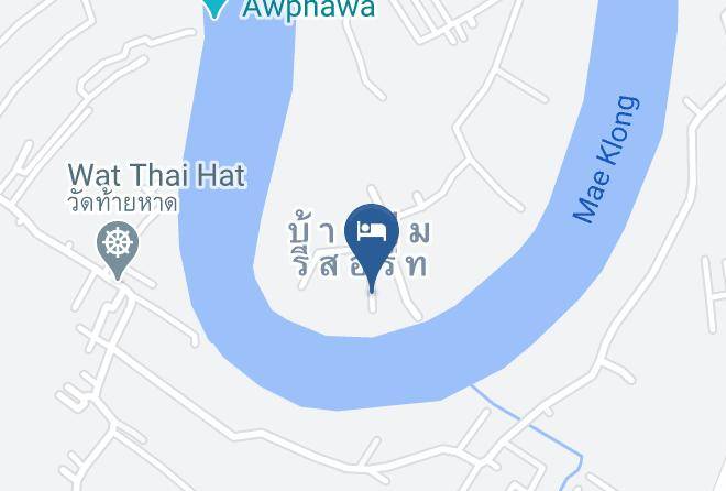 Amphoe Mueang Samut Songkhram - The Grace Amphawa Resort Maps