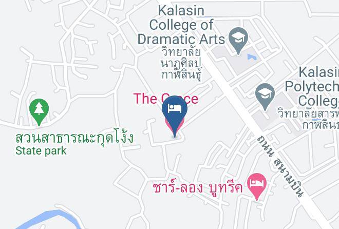 Amphoe Mueang Kalasin - The Grace Hotel Maps