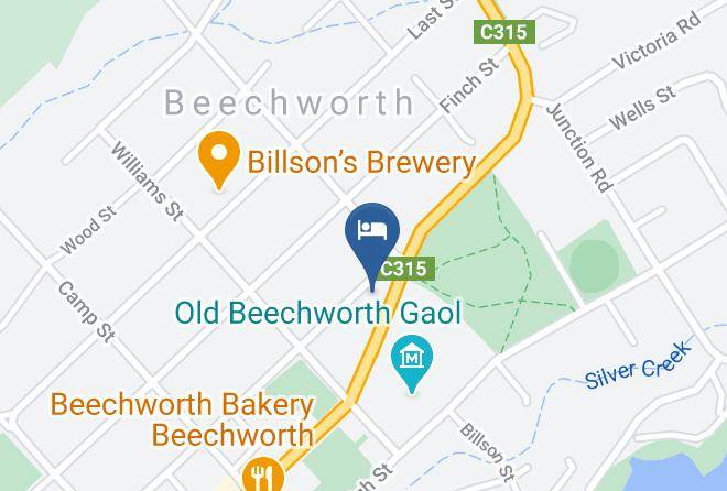 Indigo - Elm Tree Lodge Beechworth Maps