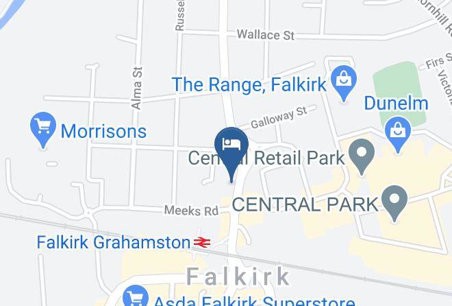 Falkirk - The Graeme Hotel Bar & Restaurant Maps