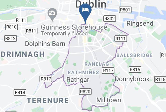 Dublin City - The Grafton Hotel Maps