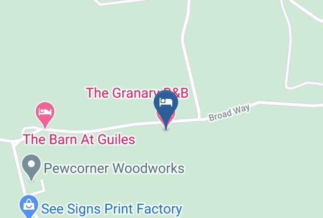 Hants - The Granary B&b Maps