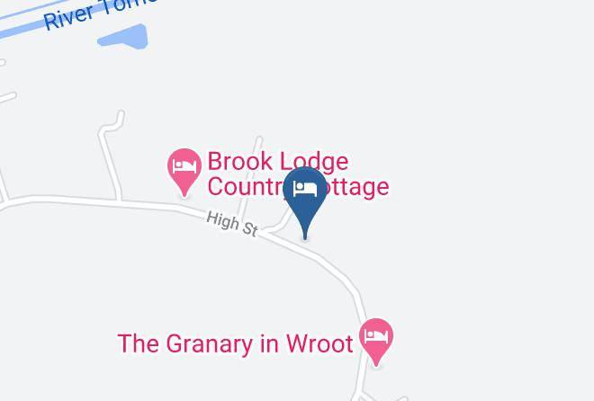 North Lincolnshire - The Granary In Wroot Self Catering Maps