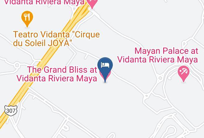 Solidaridad - The Grand Bliss At Vidanta Riviera Maya Maps