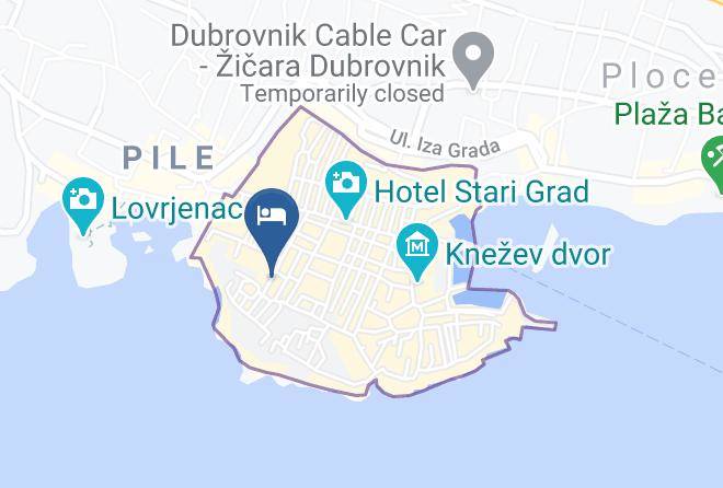 Dubrovnik - The Grand Cru Boutique Hotel Maps