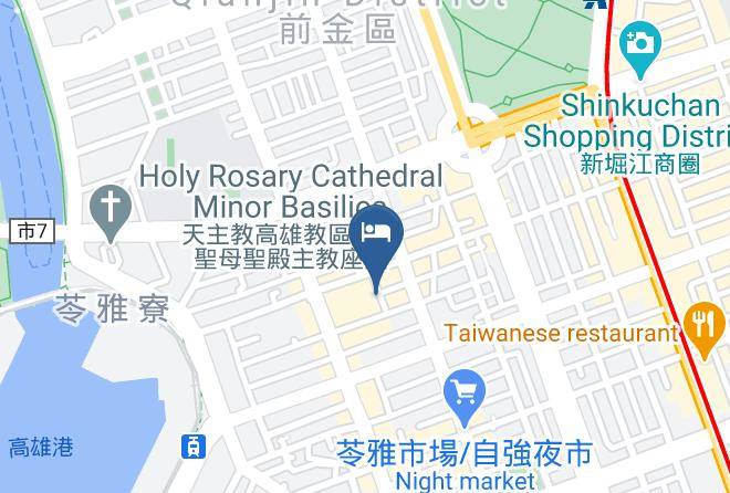 Qianjin District - The Grand Hilai Hotel Maps