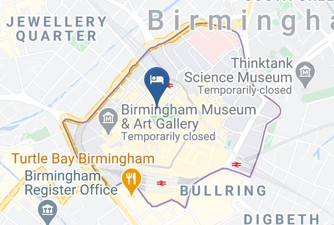 Birmingham - The Grand Hotel Birmingham Maps